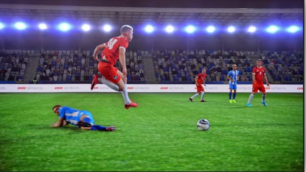 Televízia LG 43LB6500 pri sledovaní futbalového zápasu