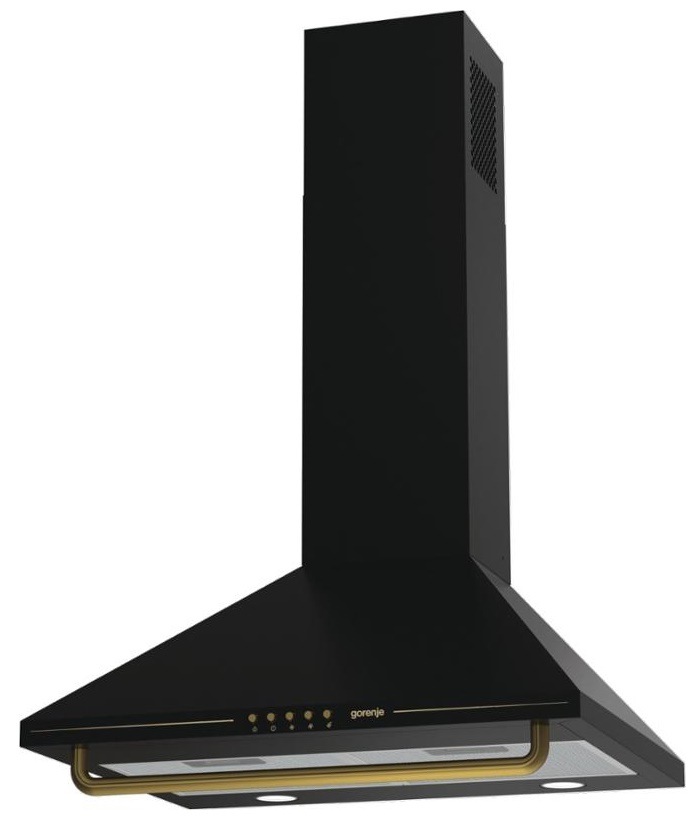 Odsávač pár Gorenje Retro WHC63CLB čierny Komínový odsávač pár Gorenje WHC63CLB, čierna, silný výkon