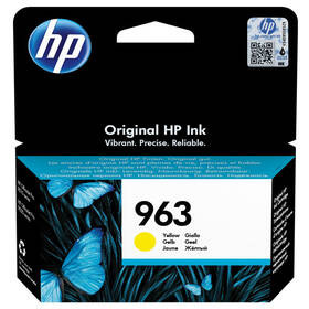 Inkoustová náplň HP 963, 700 stran (3JA25AE) žlutá