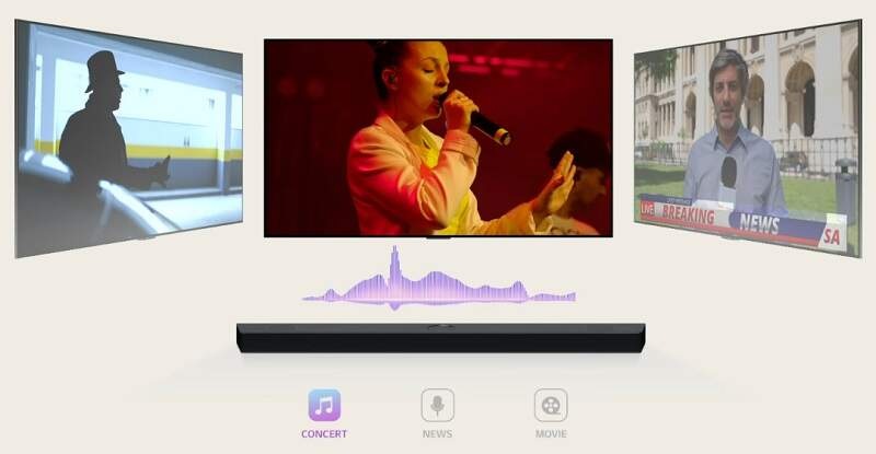 Soundbar LG S77TY čierny Soundbar LG S77TY čierny