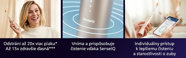 Zubná kefka Philips Sonicare 9900 DiamondClean Prestige HX9997/32 modrá