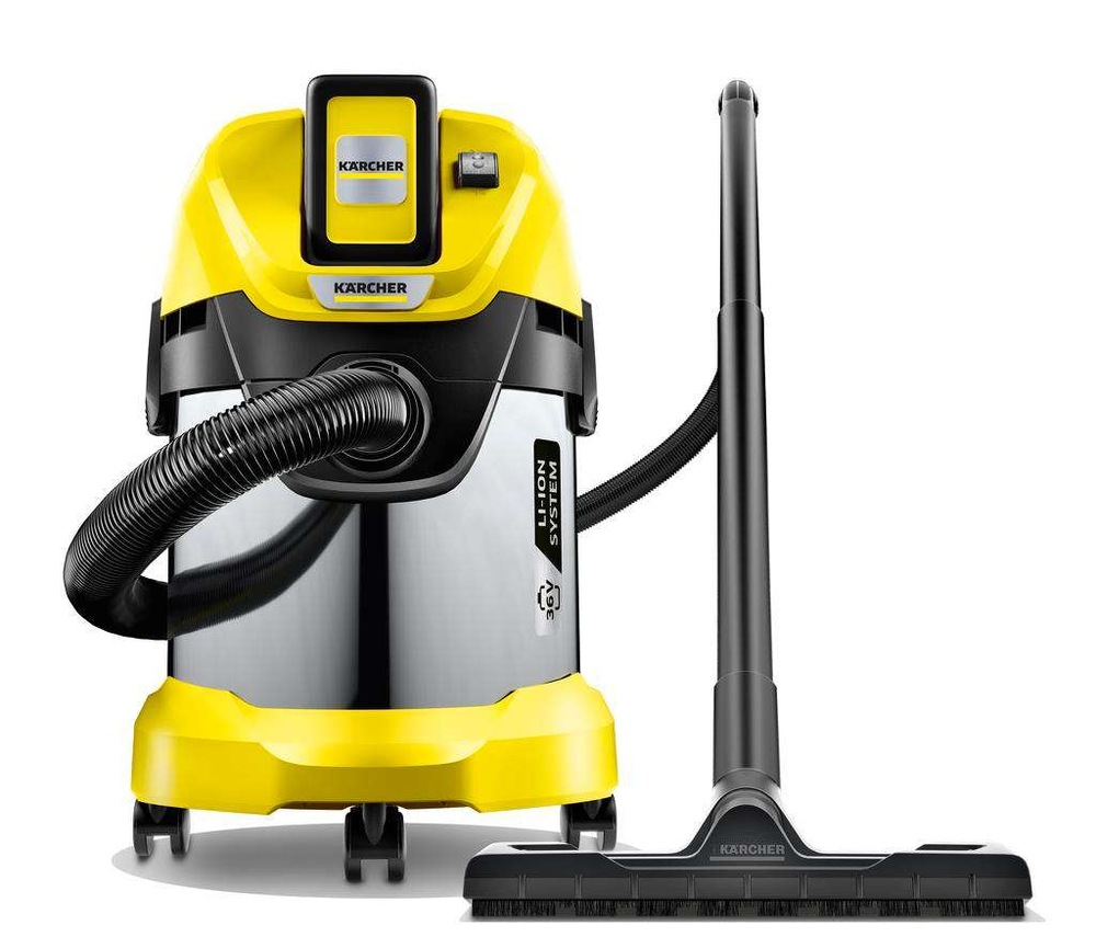 Viacúčelový vysávač Kärcher WD 3 Batt Premium Set Priemyselný vysávač Kärcher WD 3 Batt Premium Set