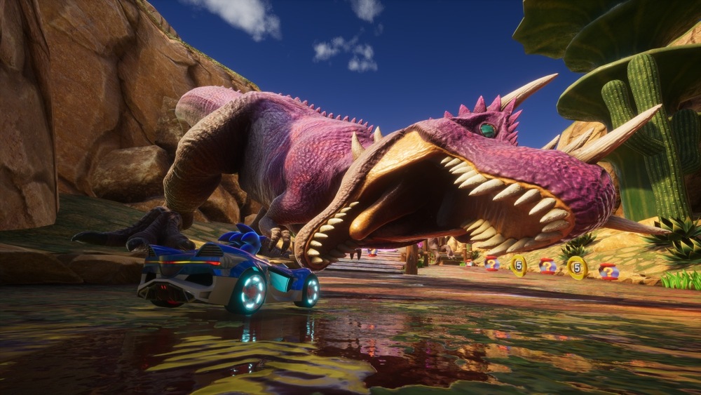 Hra Sega Switch 2 Sonic Racing CrossWorlds závod