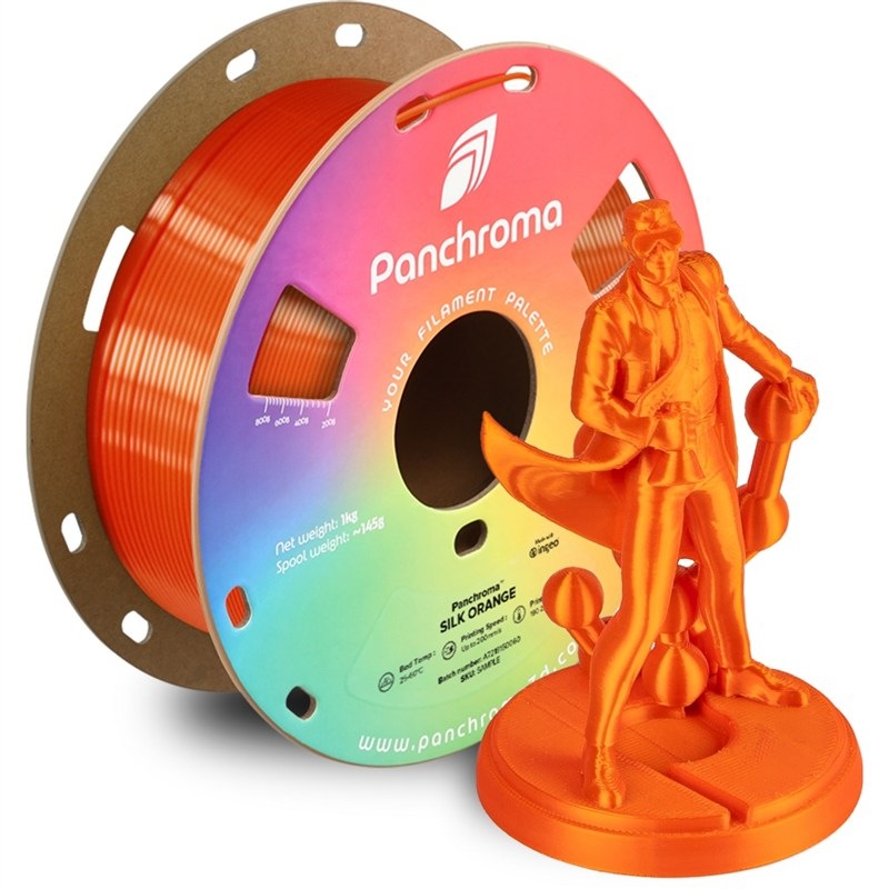 Filament Polymaker Panchroma PLA Silk - oranžový
