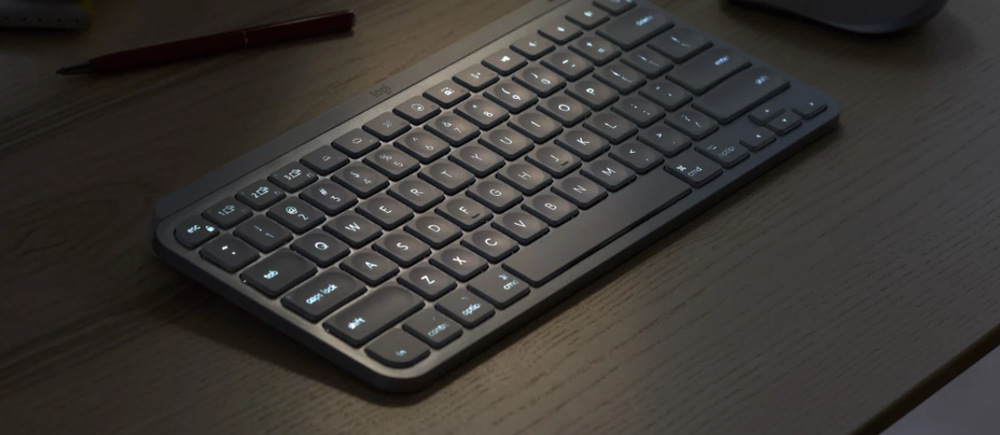 Klávesnica Logitech MX Keys Mini, US ružová