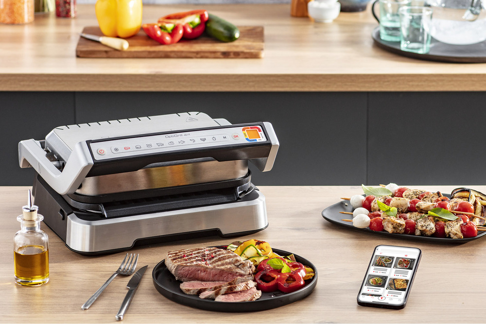 Gril Tefal OptiGrill 2 v 1 GC772D30 Inox