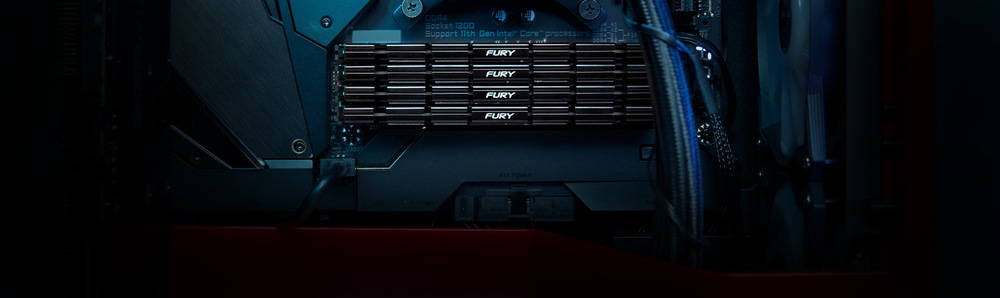 Pamäťový modul Kingston FURY Renegade Black 16GB DDR4 3600MHz CL16 DIMM Kingston FURY Renegade Black DDR4 16 GB