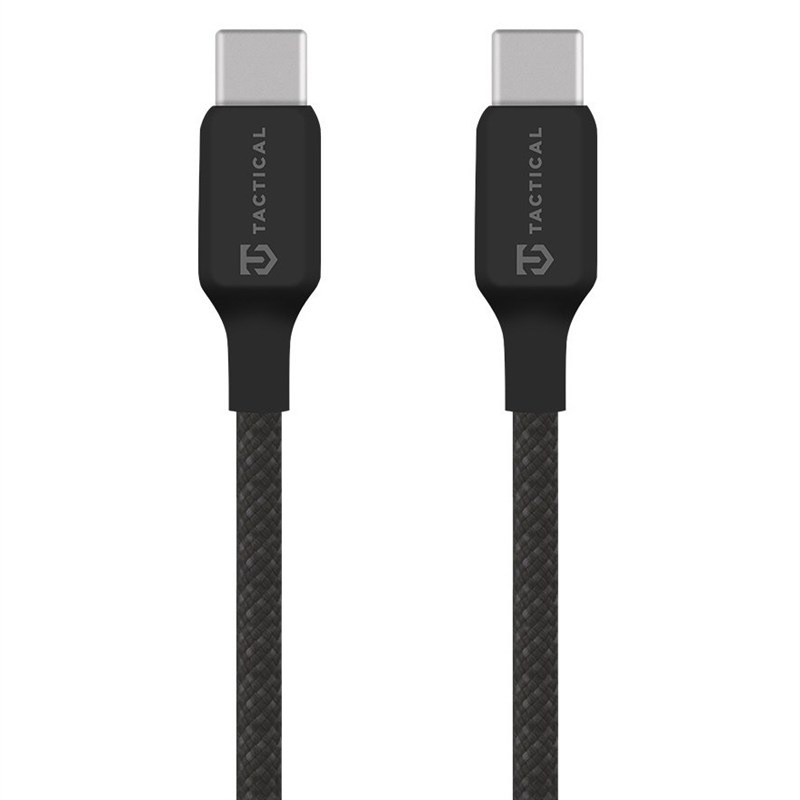 Kábel Tactical Stitch Thread USB-C/USB-C 0,3m - biely