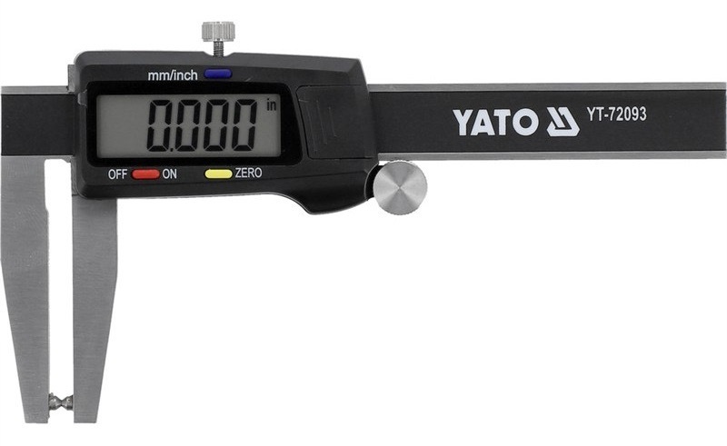 Posuvné digitálne meradlo s presnosťou 0,03 mm, digitálny displej
