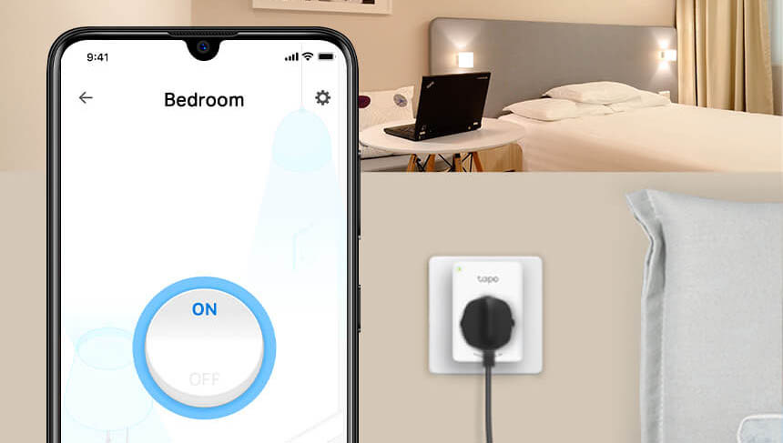 Inteligentná zásuvka TP-Link Tapo P110 biela