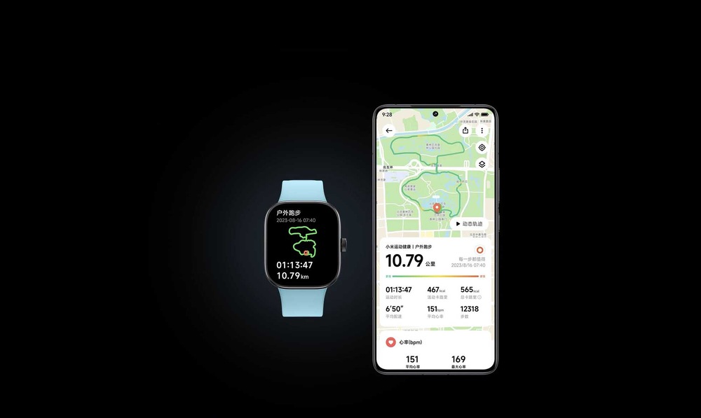 Inteligentné hodinky Xiaomi Redmi Watch 4 sivé Xiaomi Redmi Watch 4
