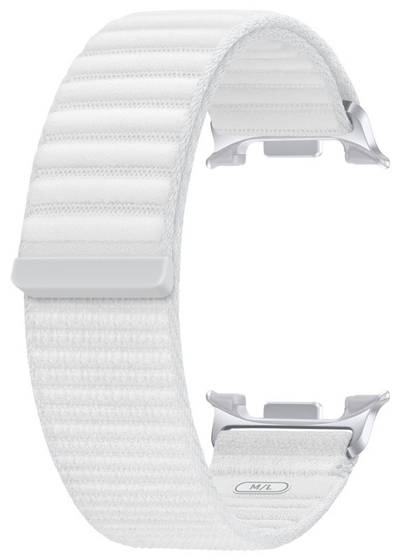 Remienok Samsung Fabric (M/L) biely
