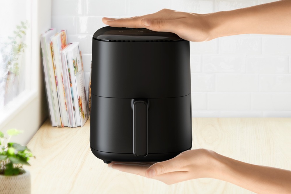Fritéza teplovzdušná Tefal EY145810 Easy Fry Compact čierna