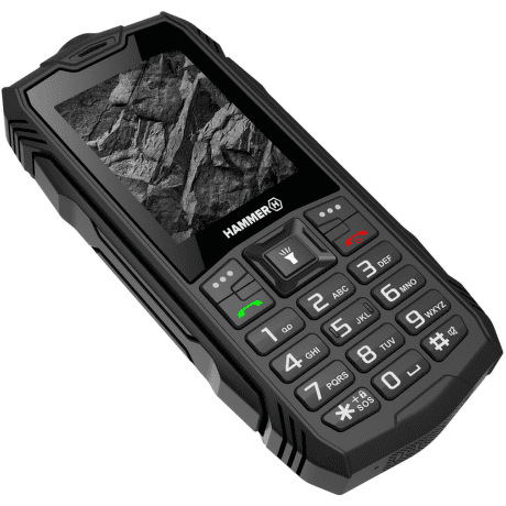 Mobilný telefón myPhone Hammer Rock čierny