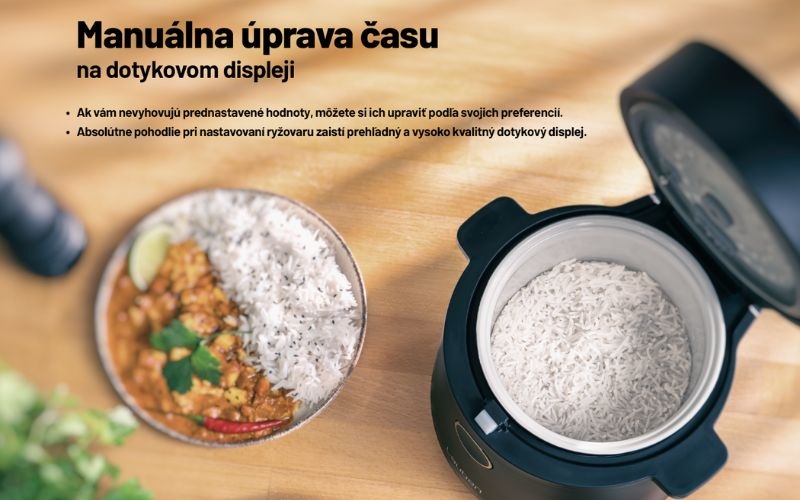 Ryžovar Lauben Multifunction Rice Cooker 1500BW čierny Ryžovar Lauben Multifunction Rice Cooker 1500BW čierny