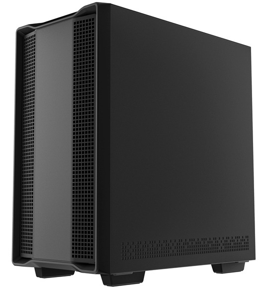 Case DeepCool CC360 ARGB čierna Detail obrázku PC skrine.