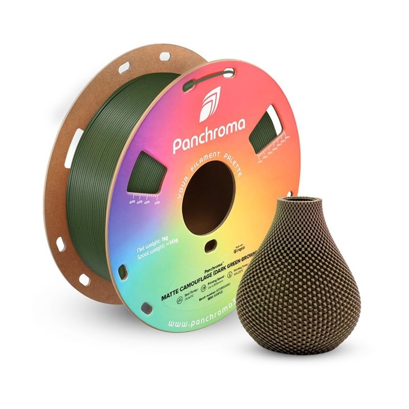 Filament Polymaker Panchroma PLA Dual Matte Camouflage - hnedý