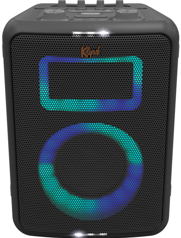 Party reproduktor Klipsch Vegas s RGB osvetlením a výkonným zvukom pre domáce oslavy