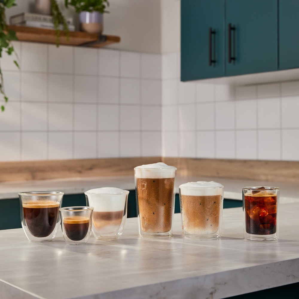 Automatický kávovar De'Longhi Magnifica DUO ECAM 330.80.TXB titánová farba Široká ponuka kávových nápojov s kávovarom De'Longhi ECAM 330.80.TXB Magnifica DUO