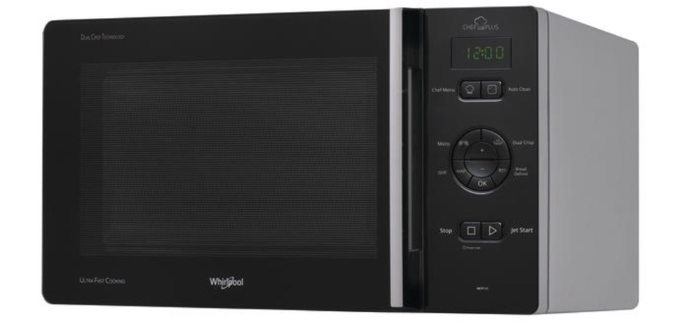 Mikrovlnná rúra Whirlpool MCP 346 SL čierna/strieborná