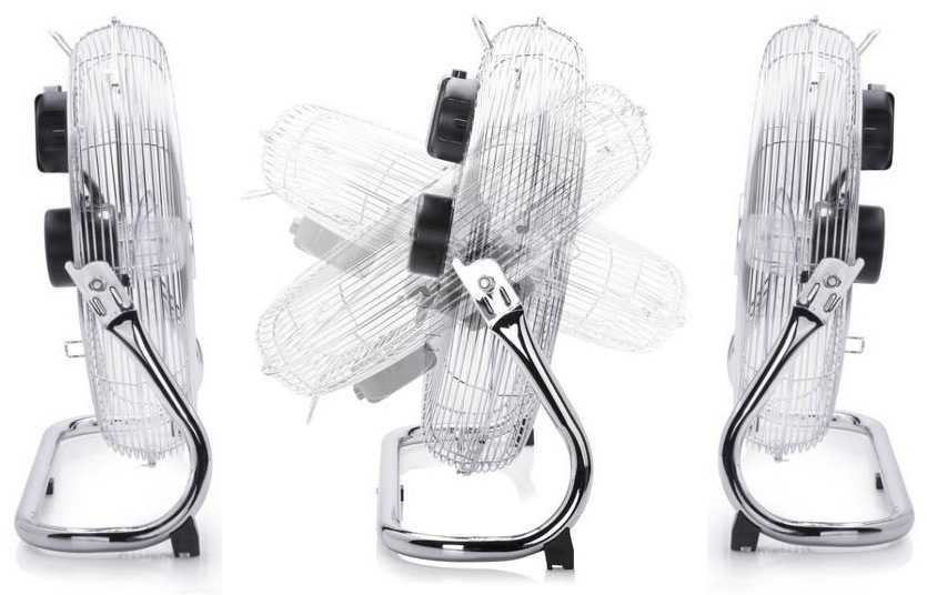 Ventilátor podlahový Tristar VE-5936 strieborný