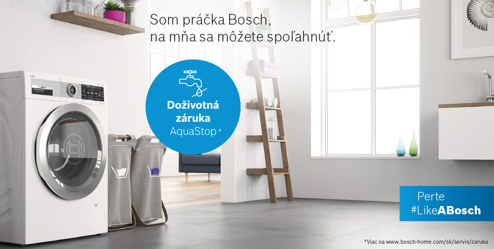 Vstavaná práčka so sušičkou Bosch Serie 6 WKD28543EU AquaStop biela Vstavaná práčka so sušičkou Bosch Serie 6 WKD28543EU AquaStop biela