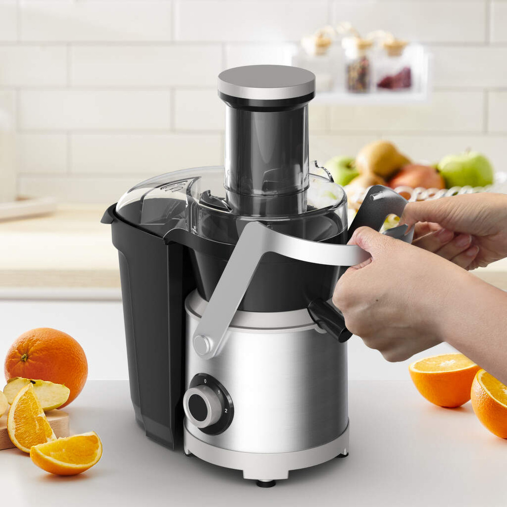 Odšťavovač Tefal ZE660D10 čierny/nerez Odšťavovač Tefal ZE660D10 čierny/nerez