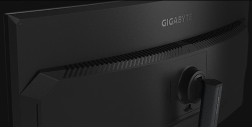 Herný monitor GIGABYTE G34WQC2 čierny GIGABYTE G34WQC2 má aj vstavané reproduktory