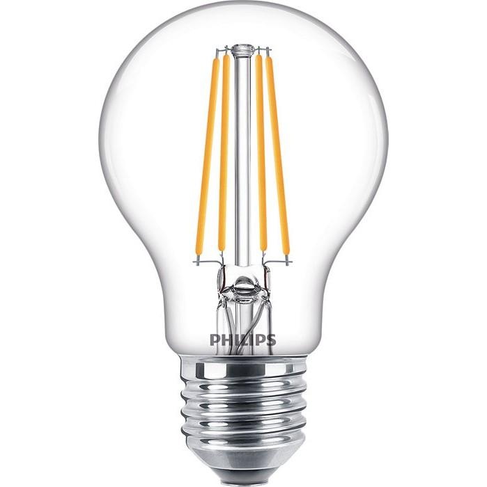 LED žiarovka Philips klasik, 7W, E27, teplá biela, 3ks