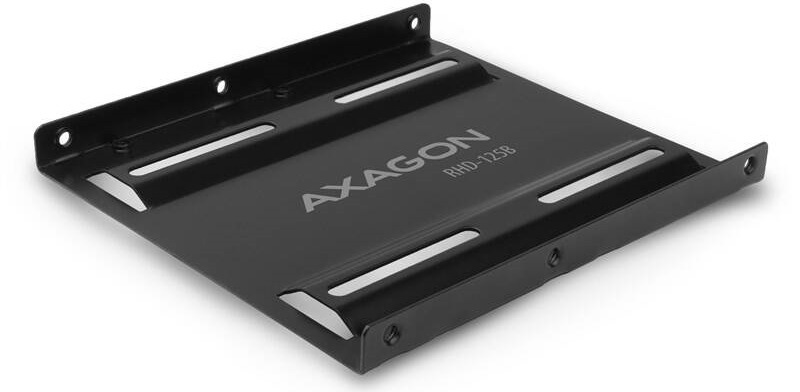 Rámček Axagon kovový, pre 1x 2.5" HDD/SSD do 3.5" pozície čierna