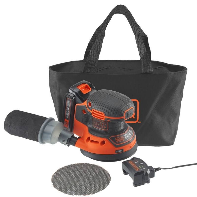 Excentrická brúska Black-Decker BDCROS18-QW (s batériou)