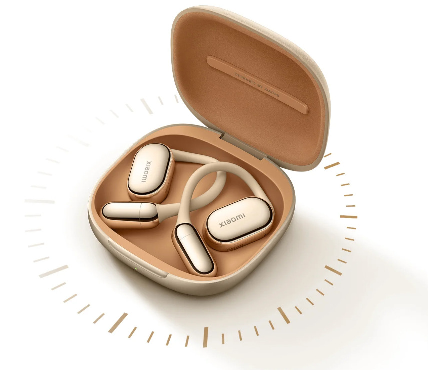 Slúchadlá Xiaomi OpenWear Stereo Pro uložené v puzdre