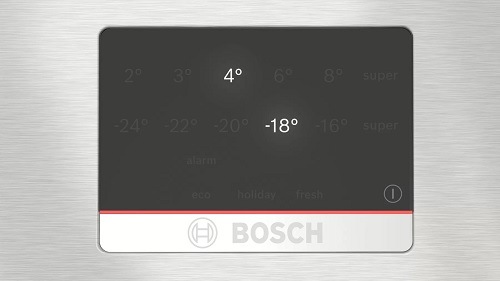 Chladnička s mrazničkou Bosch Serie 4 KGN397ICT ocel