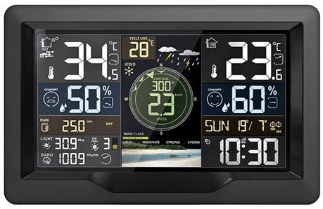 Meteorologická stanica Solight TE91WiFi čierna SODTE91WIFI_04