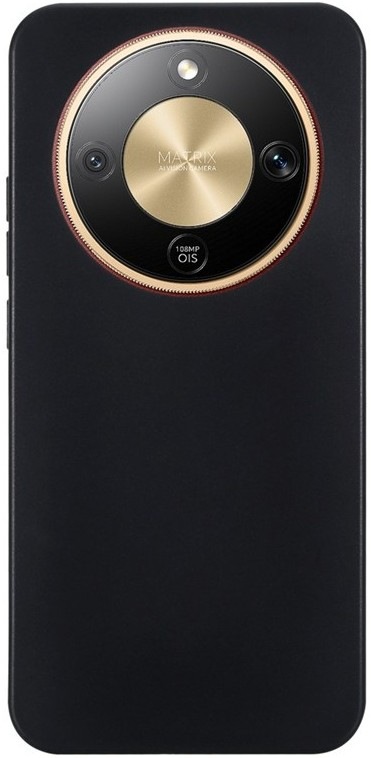 Kryt na mobil Tactical TPU na Honor Magic8 Lite v čiernom dizajne