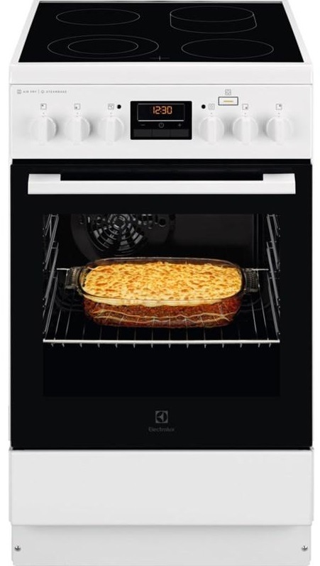 Sklokeramický sporák Electrolux LKR564200W biely ELELKR564200W_01