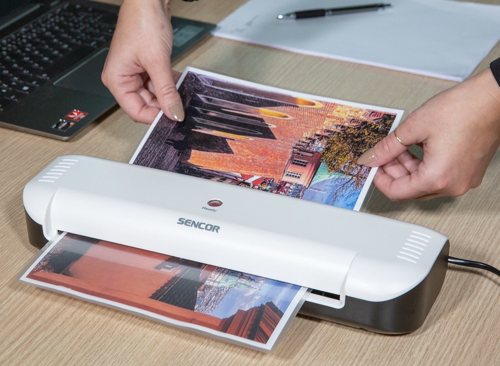 Laminátor Sencor SLA 102 biely