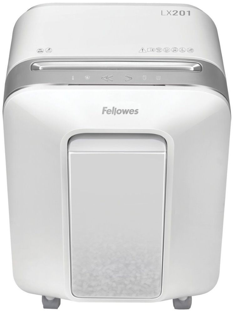 Skartovač Fellowes LX 201 biely Skartovač Fellowes LX 201 biely