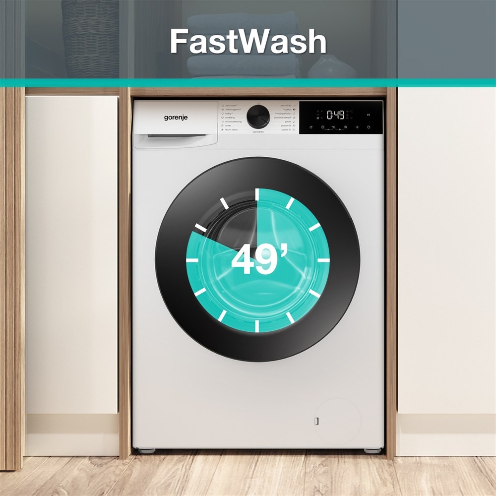 Práčka Gorenje G200 WS262A biela Program QuickWash 15″ width=