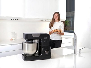 Kuchynský robot Black+Decker BXKM1000E čierny