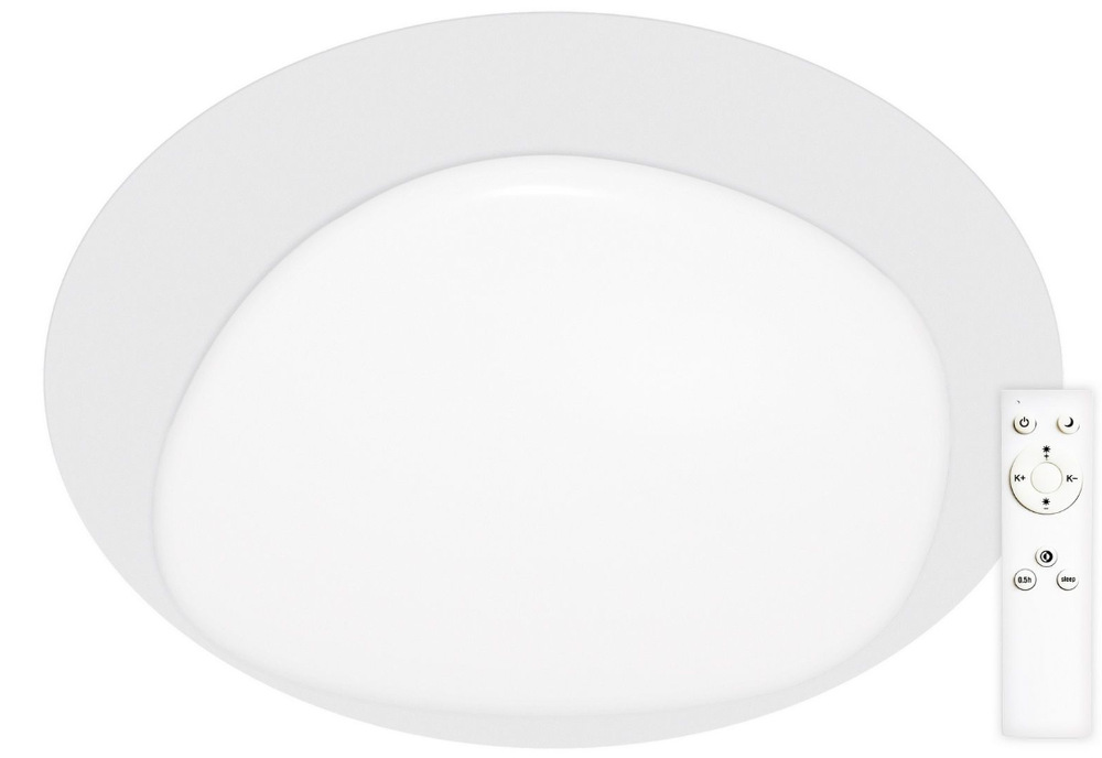 Stropné svietidlo Top Light Stone B RC - biele
