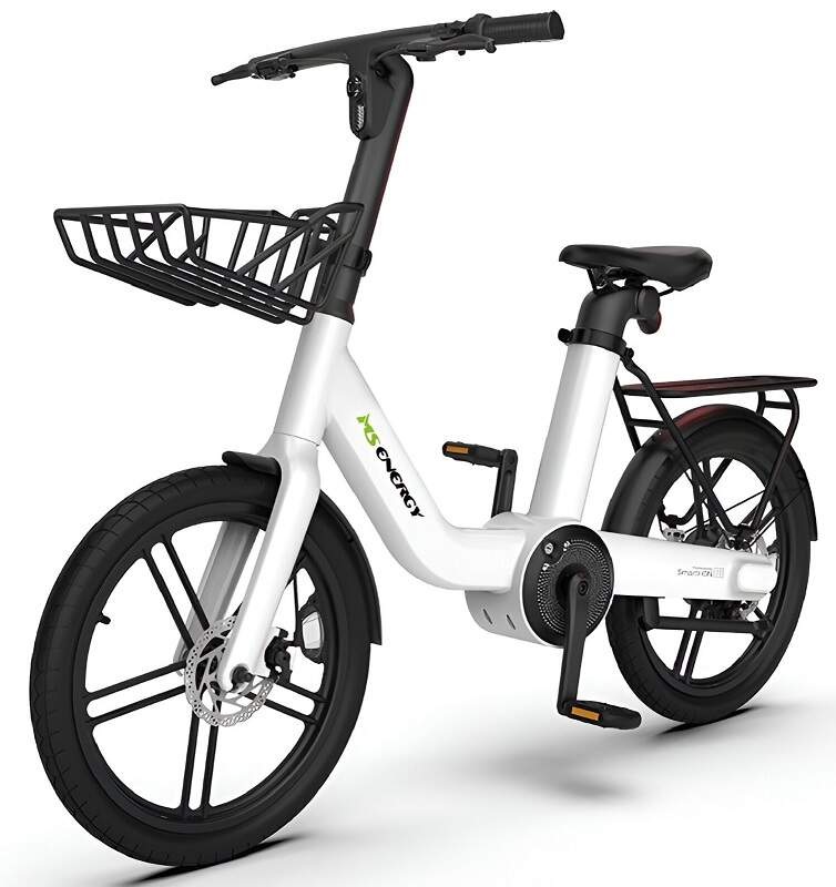 Elektrobicykel MS ENERGY EBIKE C20 WHITE biele
