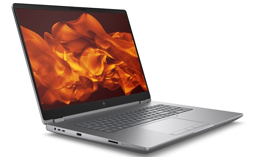 Notebook HP ZBook Fury G1i 18" sivý Detail obrázku notebooku.