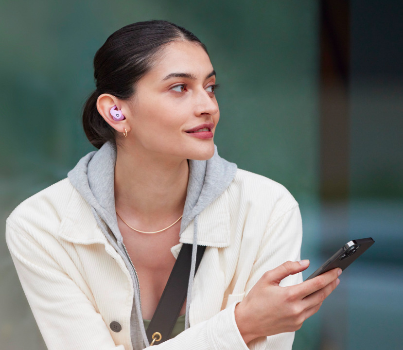 Slúchadlá Beats Fit Pro True Wireless Earbuds fialová Slúchadlá Beats Fit Pro True Wireless Earbuds fialová