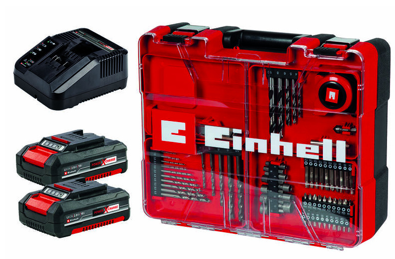 Aku vŕtačka Einhell TE-CD 18/2 Li-i +64 (s batériou) 4514221 Aku vŕtačka Einhell TE-CD 18/2 Li-i +64 (2x2,0Ah)