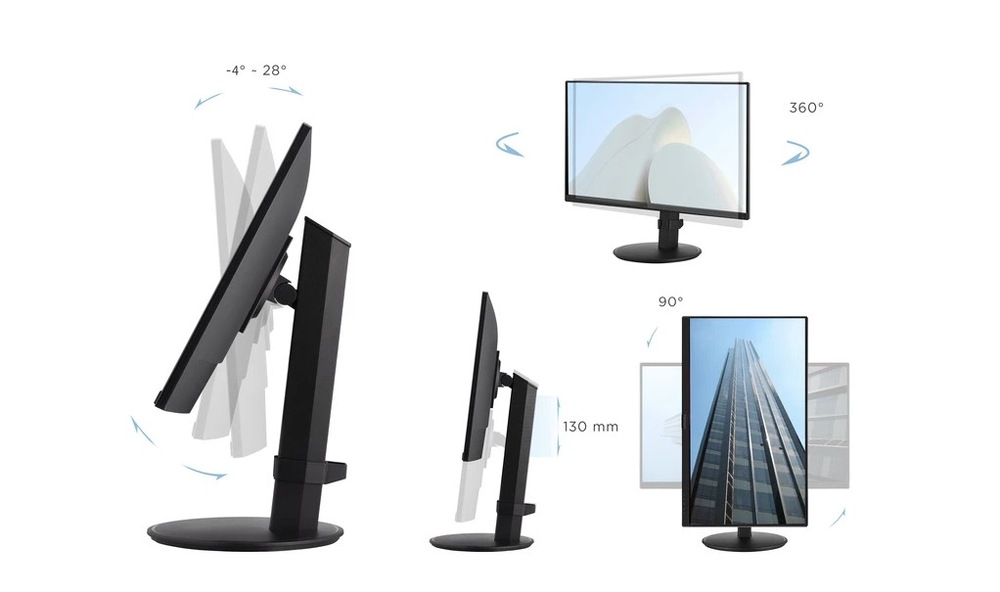 Monitor ViewSonic VG2408A čierny Monitor ViewSonic VG2408A čierny