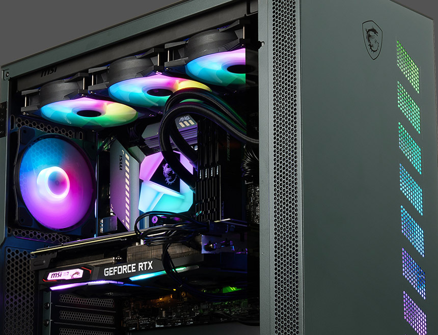 Case MSI MAG VAMPIRIC 300R čierna Case MSI MAG VAMPIRIC 300R čierna