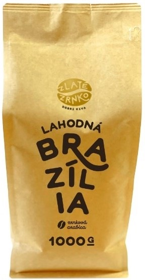 Káva zrnková Zlaté Zrnko Brazília 1 kg