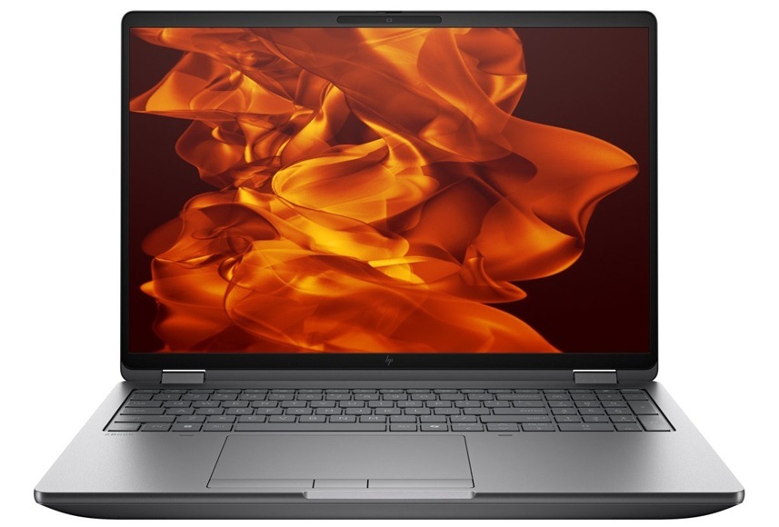 Detail otvoreného notebooku HP Zbook Fury G1i 16".