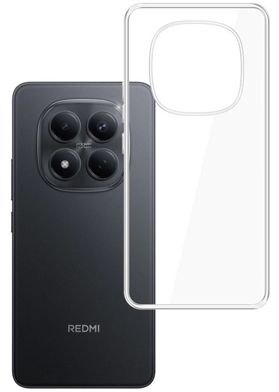 Kryt na mobil 3mk na Xiaomi Redmi Note 15 Pro, priehľadná farba